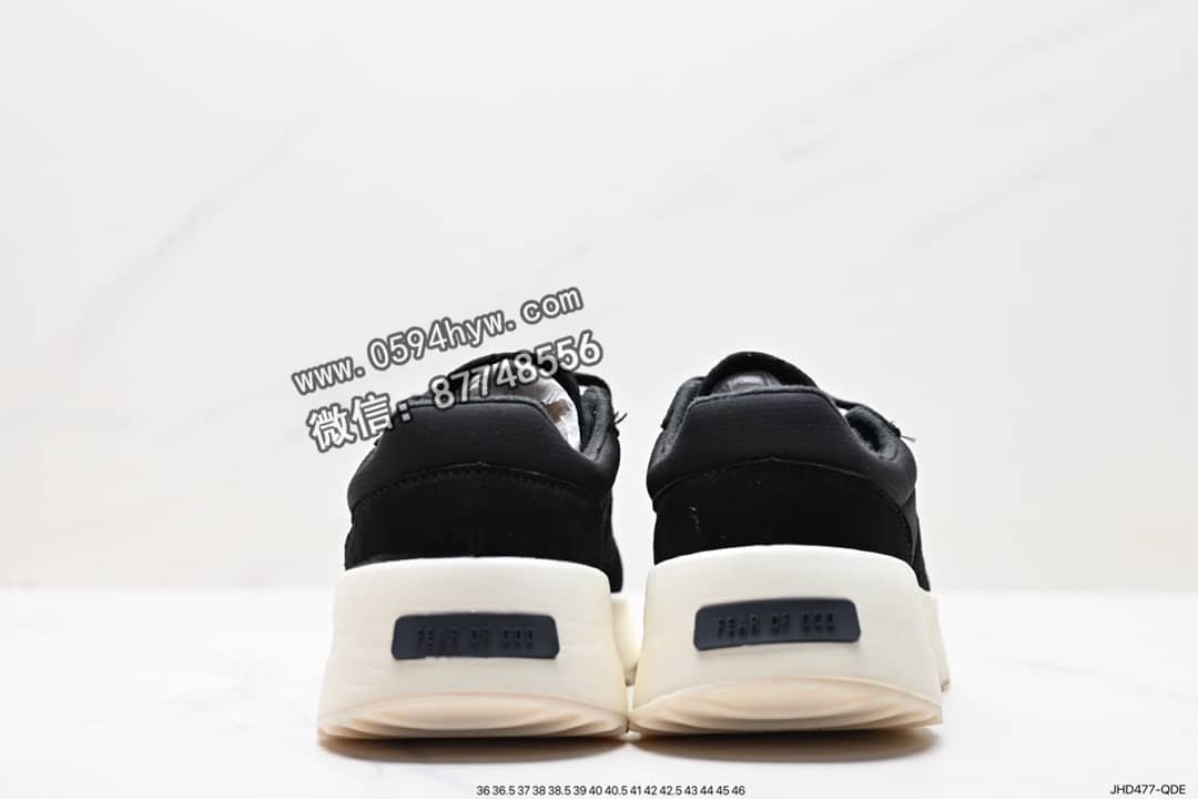 联名, 板鞋, Fear of God, Fear, adidas Originals, Adidas - Fear of God x Adidas联名厚底增高板鞋 货号：IF4216