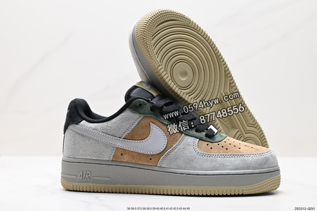 篮球鞋, NIKE, FORCE 1, Air Force 1, AI, 85, 2023, 07 - Air Force 1 '07 Low 原楦头原纸板 空军版型 货号：CQ5059-101