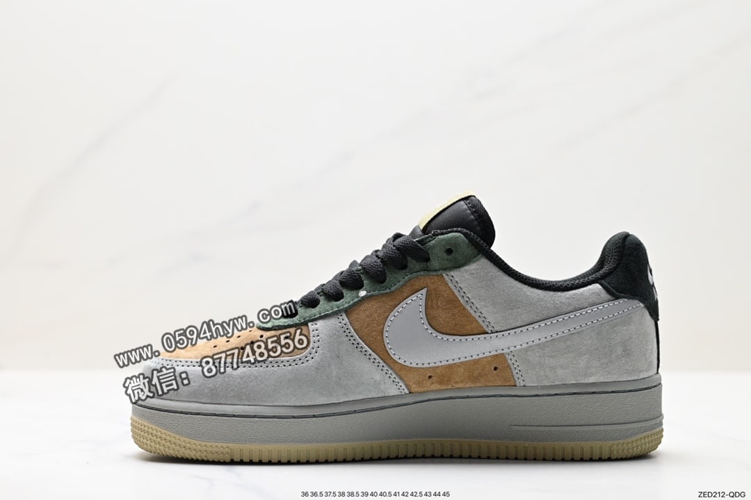 篮球鞋, NIKE, FORCE 1, Air Force 1, AI, 85, 2023, 07 - Air Force 1 '07 Low 原楦头原纸板 空军版型 货号：CQ5059-101