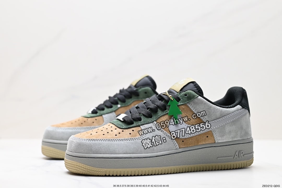 篮球鞋, NIKE, FORCE 1, Air Force 1, AI, 85, 2023, 07 - Air Force 1 '07 Low 原楦头原纸板 空军版型 货号：CQ5059-101