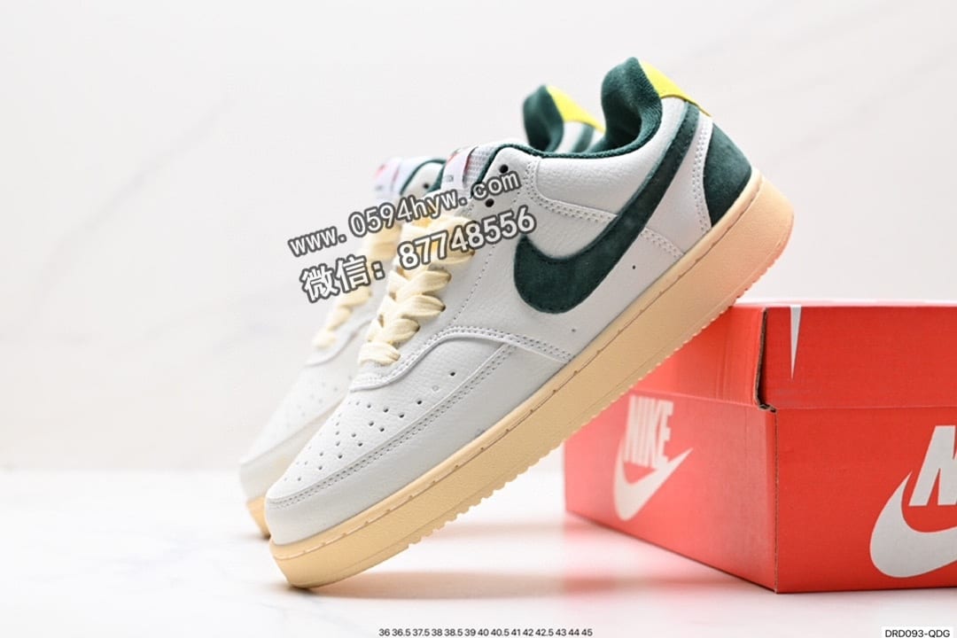 运动鞋, 篮球鞋, Nike Court Vision Low, NIKE, 2023, 07 - Nike Court Vision Low 白黑 篮球鞋 货号：DH2987-103