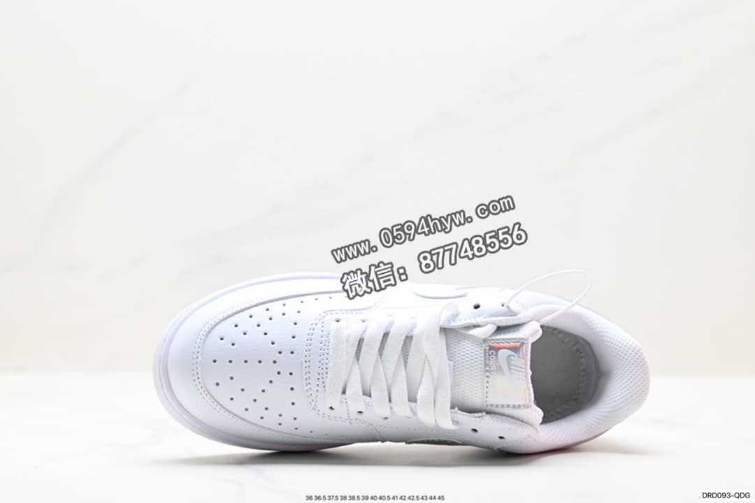 运动鞋, 篮球鞋, Nike Court Vision Low, NIKE, 85, 2023, 07 - Nike Court Vision Low 白黑 货号：DH2987-103