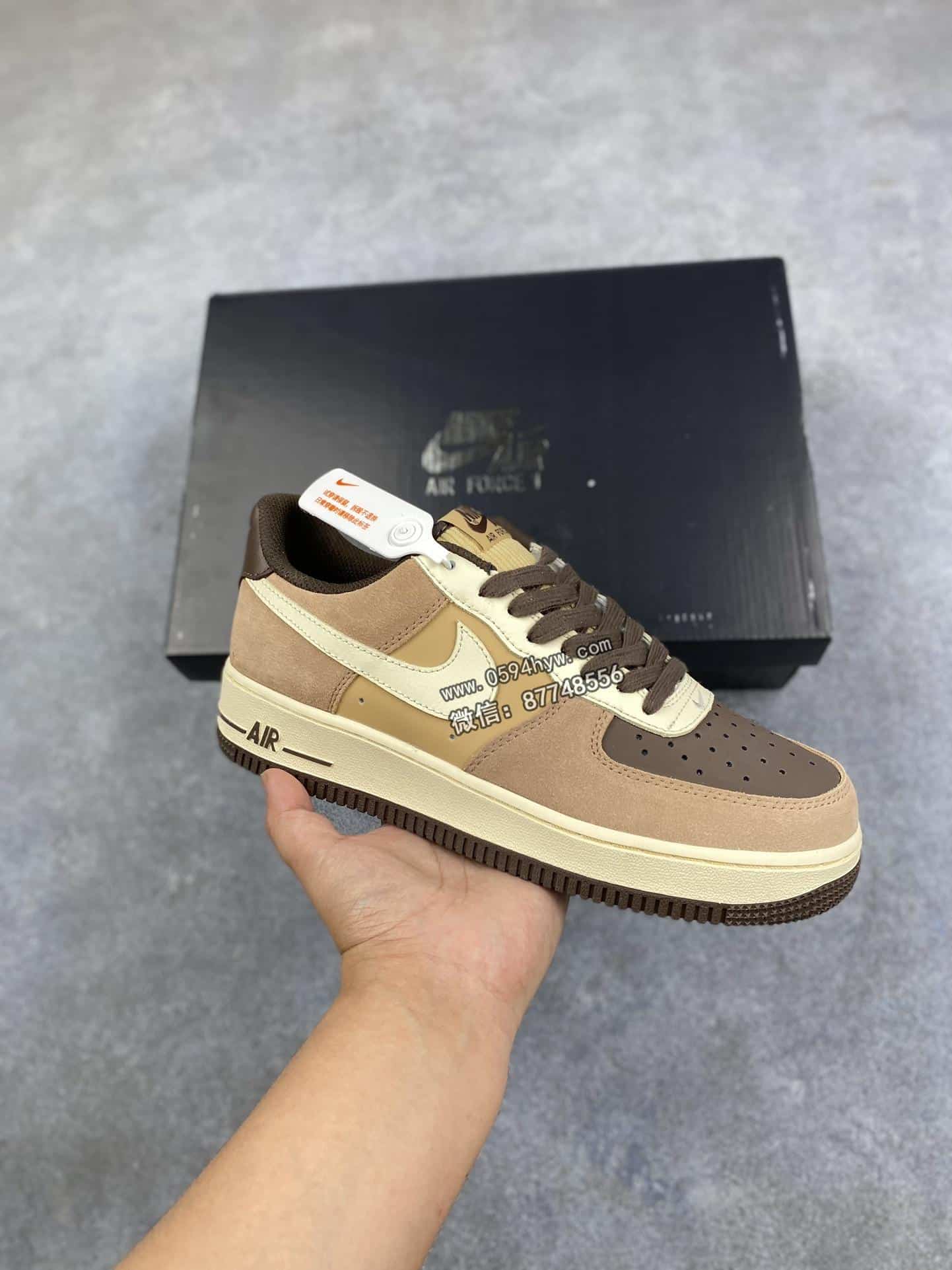 Nike Air Force 1 空军一号 灰蓝绿 原装级别 原楦头原纸板 货号：FB9035-001 编码：AWP1F