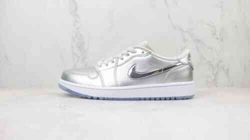 Air Jordan AJ1 Low 银色 货号：FD6848-001