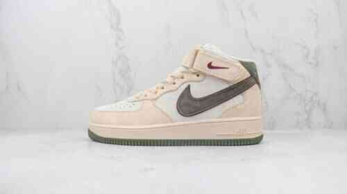 空军 中帮 Air Force 1 Mid 海贼王 麂皮 米棕绿 CG9908-101