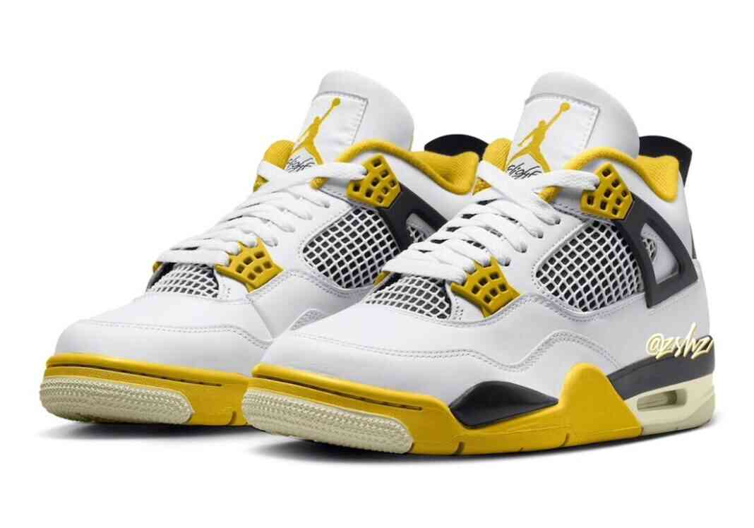 2024年4月发售 Air Jordan 4 “绚烂硫黄”