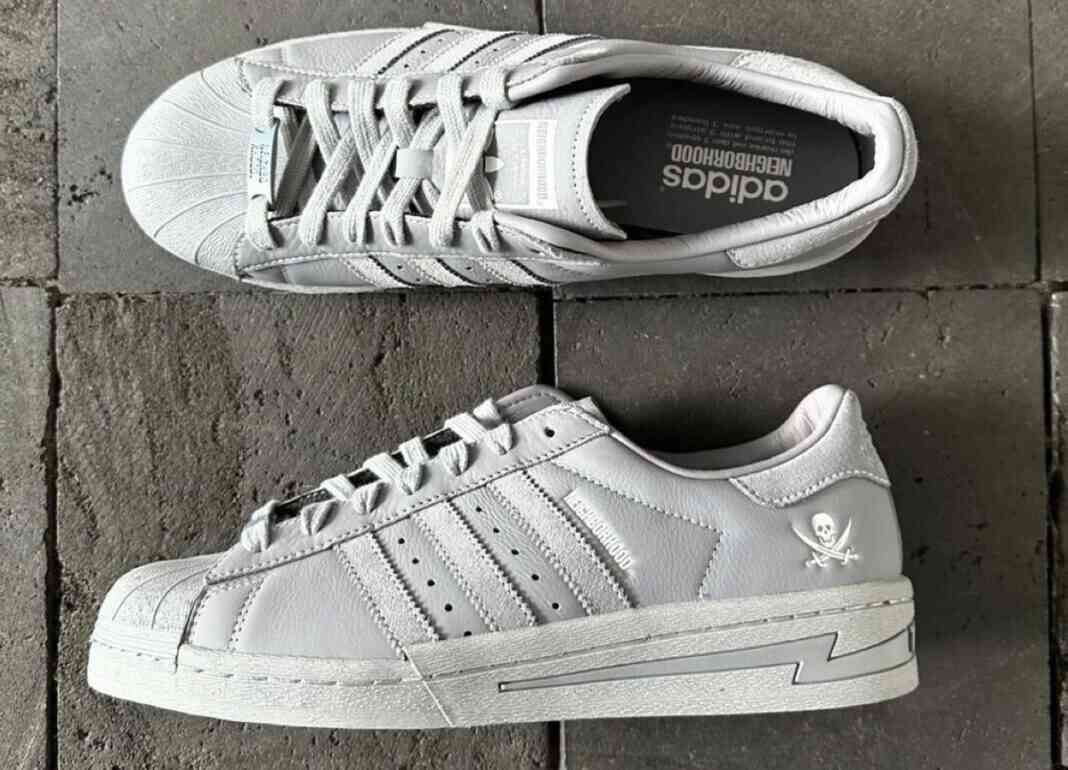 NEIGHBORHOOD x adidas Superstar “水泥灰 “2024 年发布