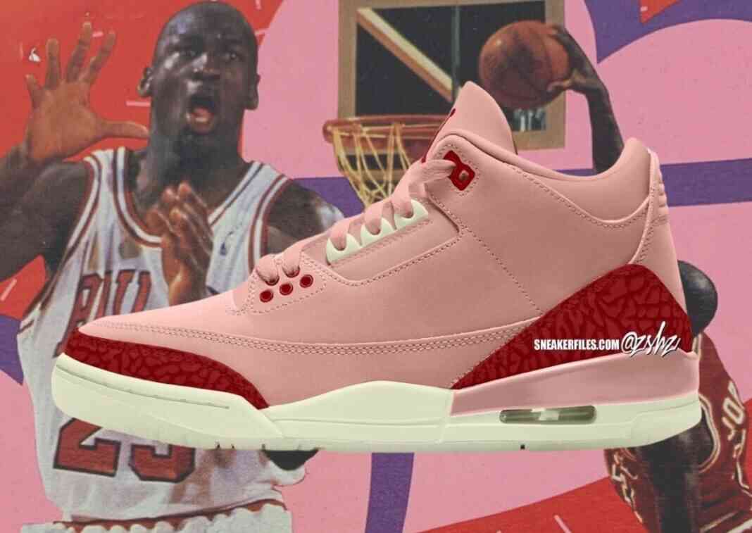 Air Jordan 3 “情人节 “系列将于 2025 年 2 月发布