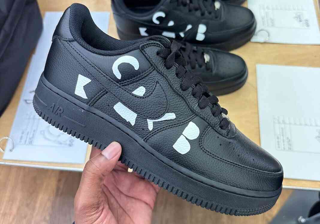 Comme des Garçons Black x Nike Air Force 1 Low 将于 2025 年春季发布