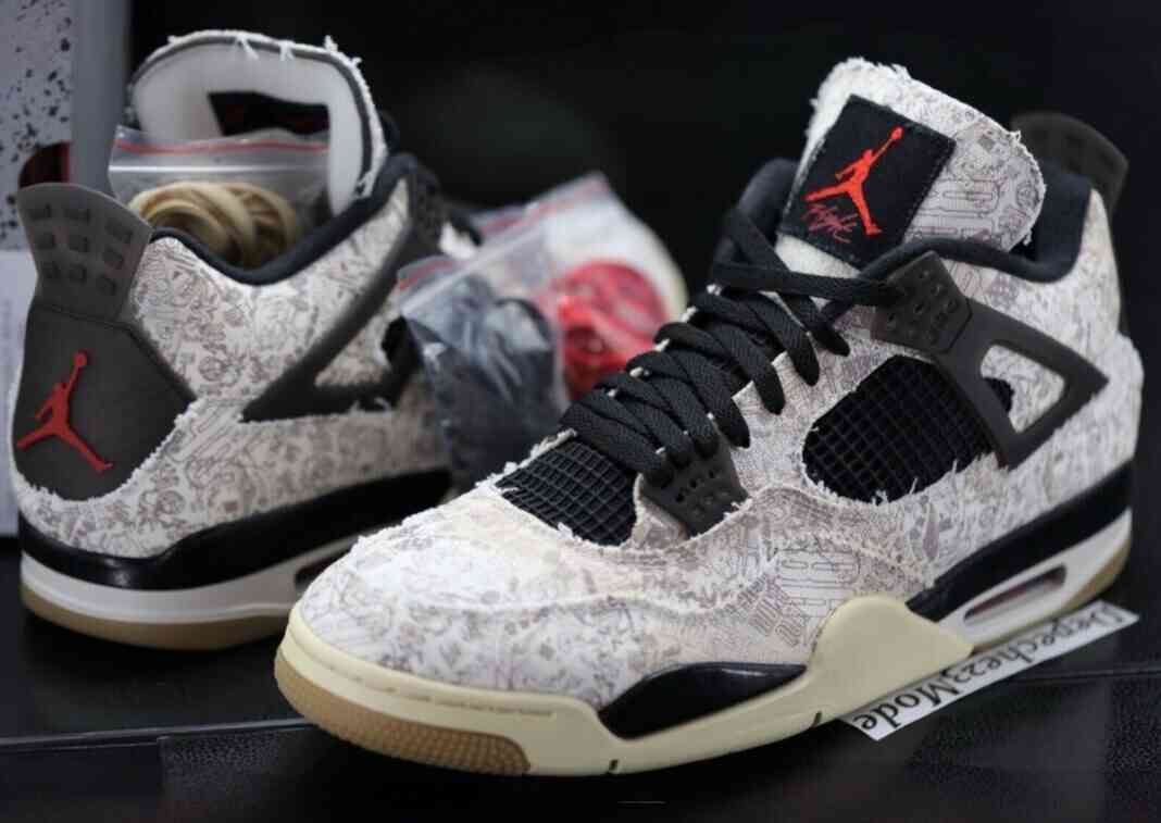 杰森-塔图姆的 Steve Wiebe x Air Jordan 4 “Tattoo” PE 白色款现身