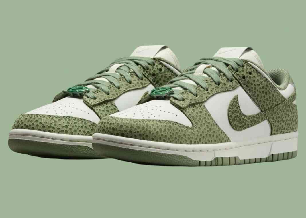 耐克 Dunk Low Safari “油绿 “2024 年秋季发布