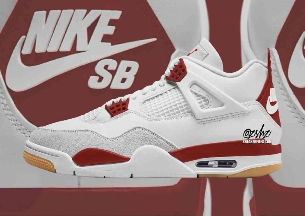 耐克 SB x Air Jordan 4 “校队红 “2025 年春季发布