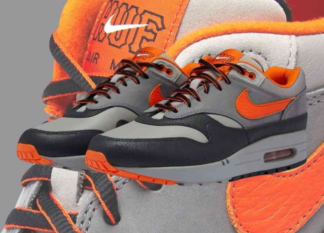 HUF x Nike Air Max 1 “亮橙色 “将于 2024 年 6 月发布