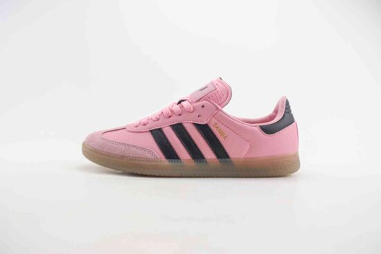 INTER MIAMI CF x adidas originals Samba 长鞋舌 三叶草 桑巴 IH8158粉