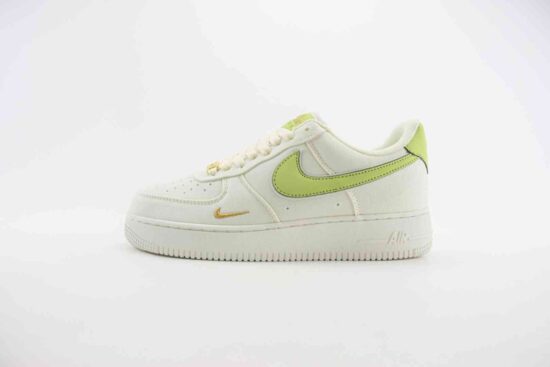 Nike Air Force 1 空军 低帮 帆布 米白绿 MN5696-109