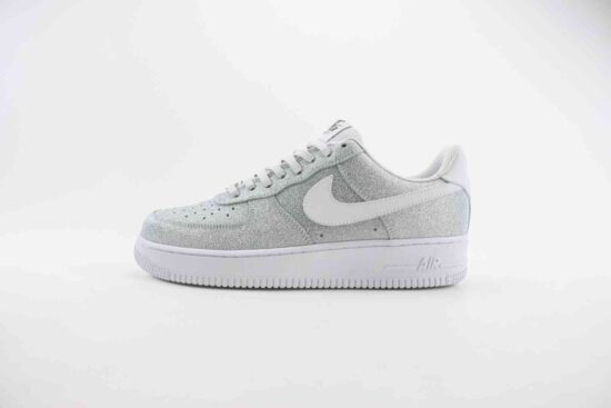 Nike Air Force 1 低帮 闪银 满天星 灰银白色 CW2288-015