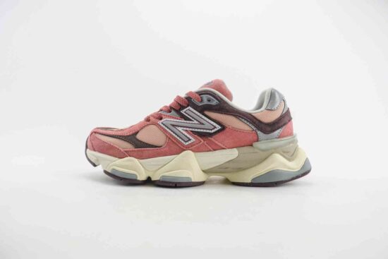 New Balance NB9060 复古休闲运动慢跑鞋 粉橘色 货号：U9060TRU