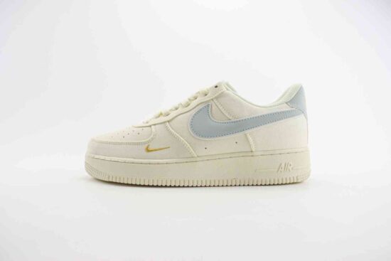 Nike Air Force 1 帆布 米蓝 低帮 MN5696 009