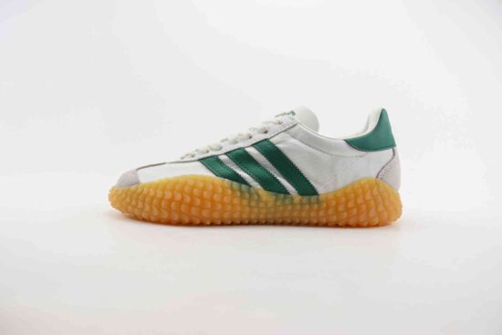 Adidas Originals Country Kamanda 卡曼达混合系列章鱼卷底 锯齿 复古休闲运动训练鞋 白色绿色点缀 G26797