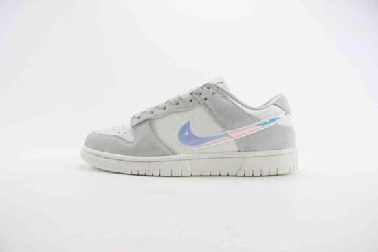 Nike SB Dunk Low 复古低帮休闲运动滑板鞋 HF5074-133 米灰 镭射勾