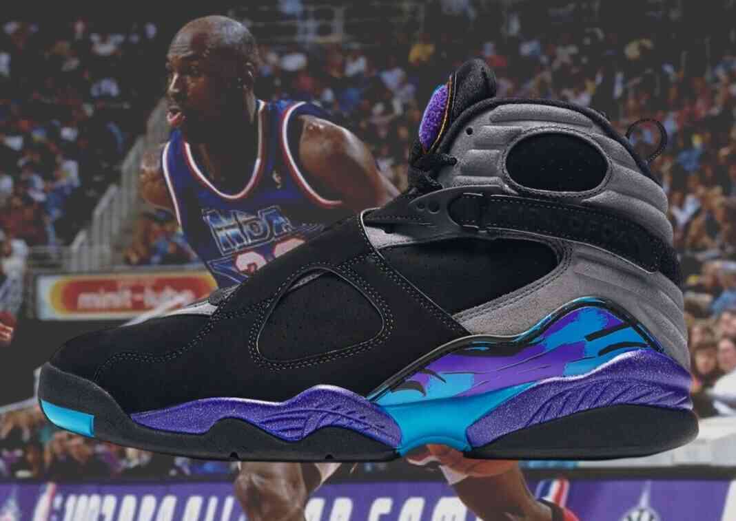 Air Jordan 8 “Aqua “将于 2025 年夏季回归