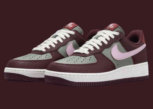 耐克 Air Force 1 低配版 “勃艮第红 “2024 年 10 月发布