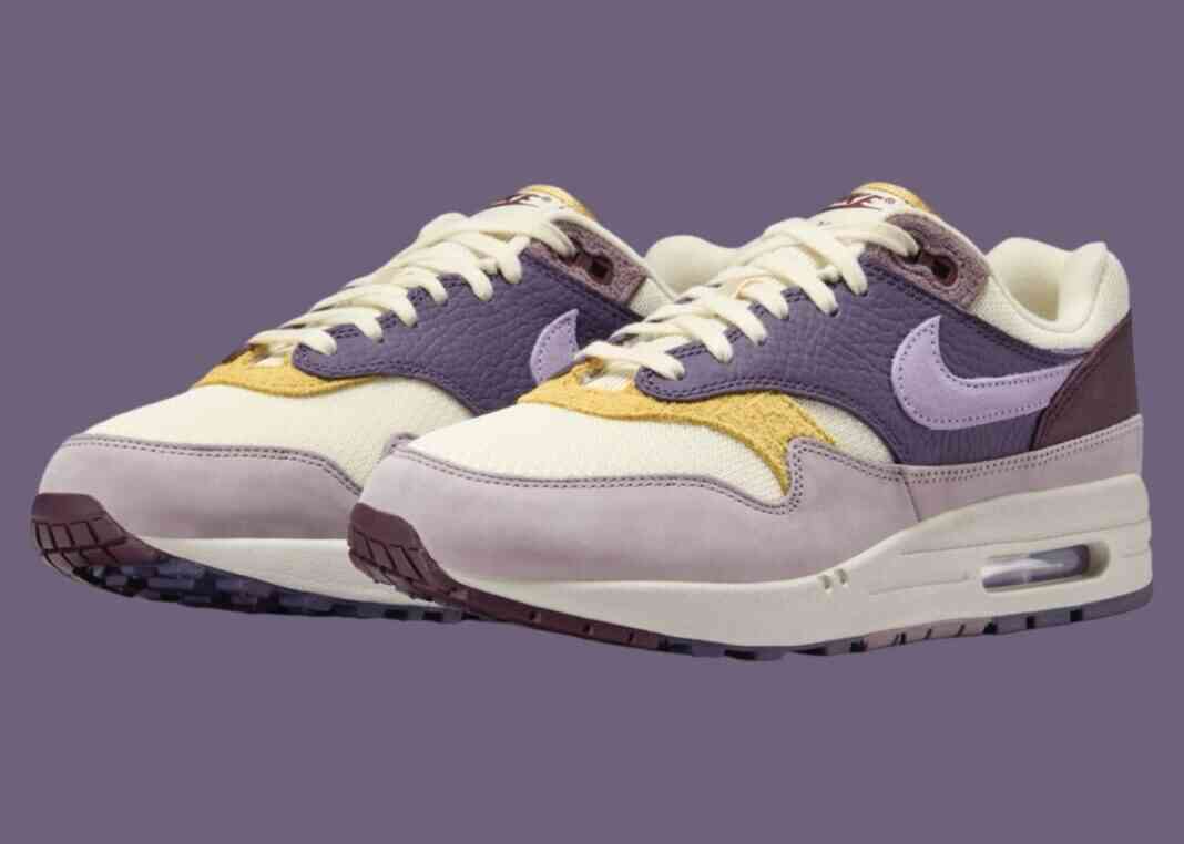 耐克 Air Max 1 ’87 “绣球花/深葡萄干 “2024 年夏季发布