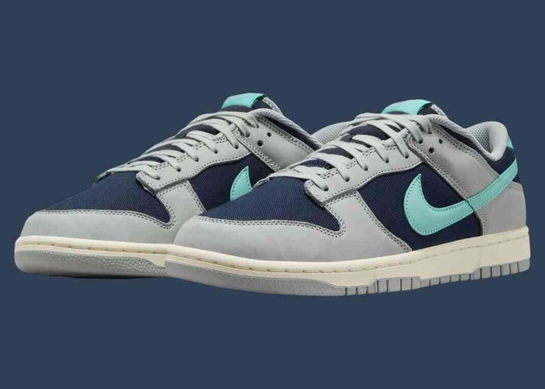 耐克 Dunk Low “深黑曜石色/绿霜 “2024 年秋季发布