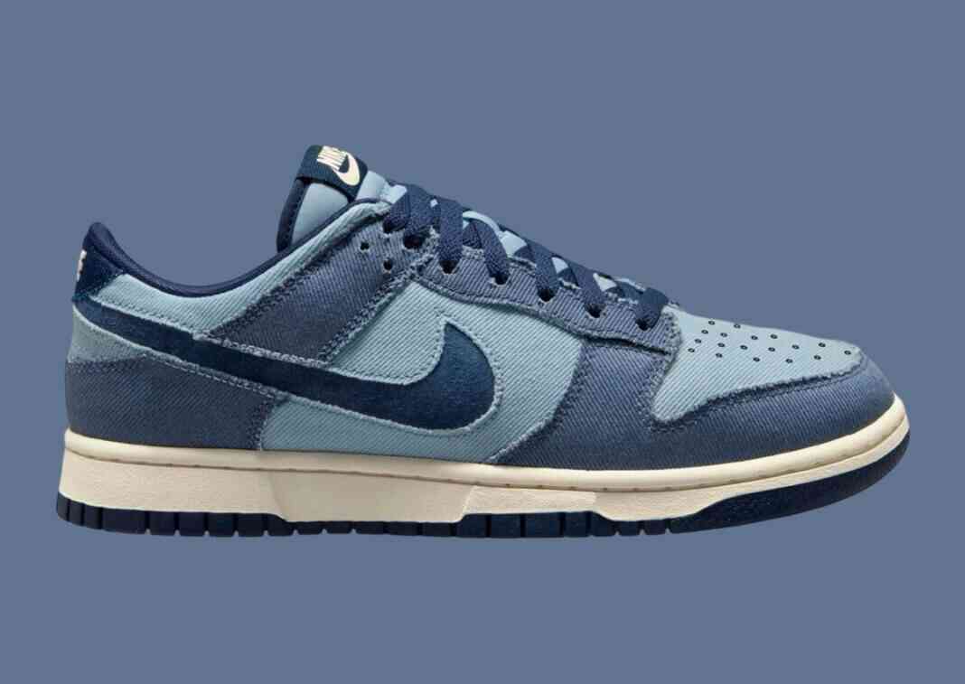 耐克 Dunk Low “蓝色牛仔布 “2025 年春季发布