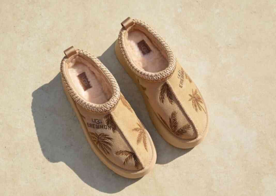 Erewhon x UGG Tazz Mule “Palm Trees” 限量 10 双