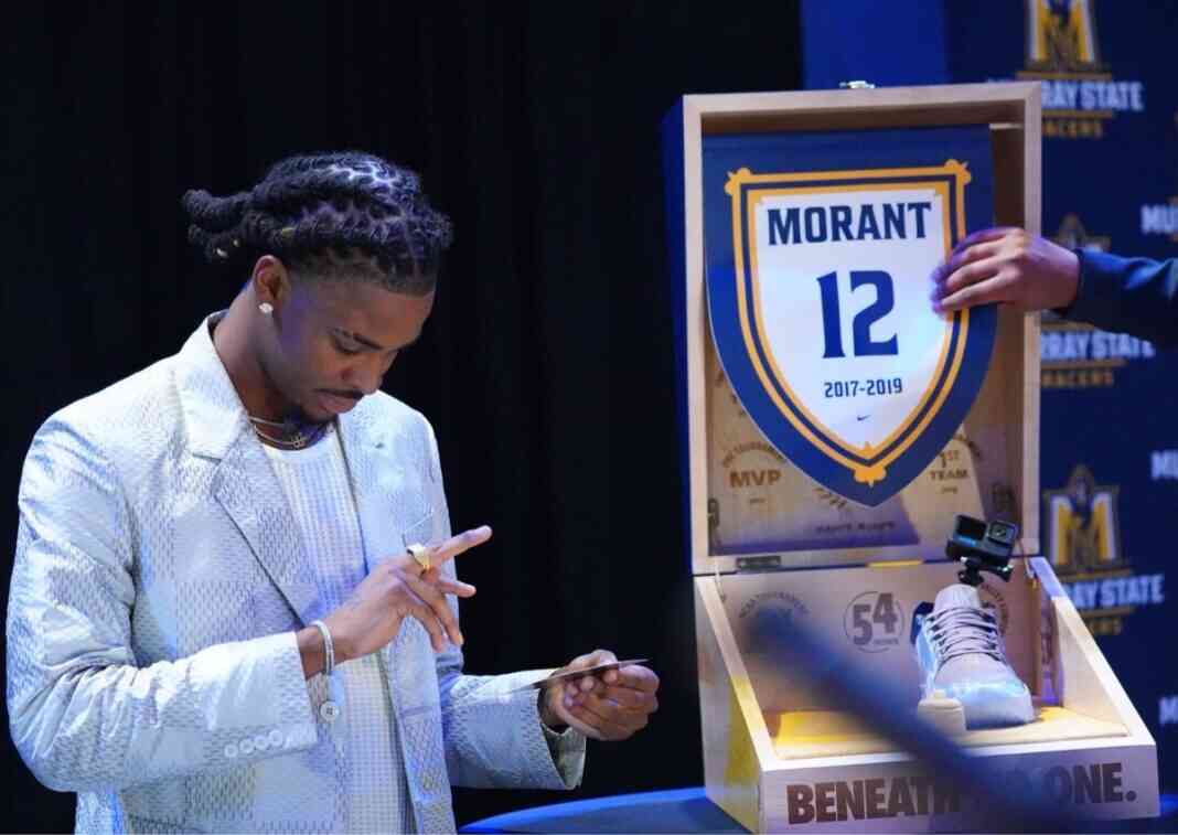 Ja Morant 获得耐克 Ja 2 “Murray State HOF” PE 特别款