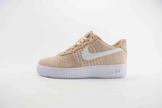 Nike Air Force 1 空军 小香风 布面 藕粉 货号：CI0051-200