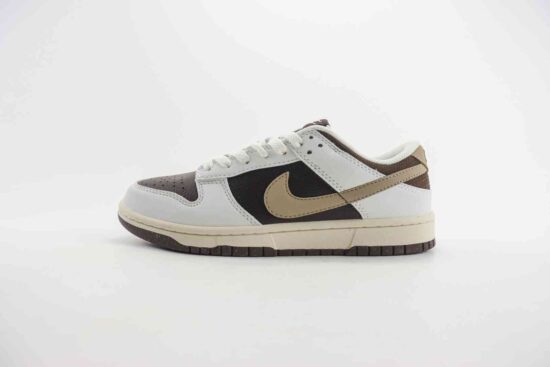 Nike SB Dunk Low 复古低帮休闲运动滑板鞋 白棕 货号：HF4292-100