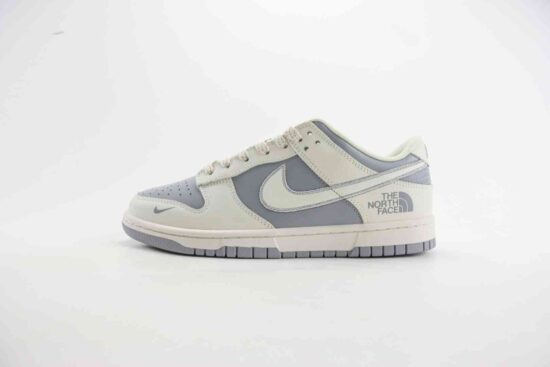 Nike SB Dunk Low 北面联名 灰白 货号：XD1688-005