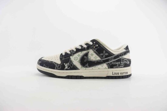 Nike SB Dunk Low x LV 联名 黑白 SJ2068-256