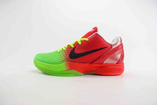 Nike Zoom Kobe 6 科比六代实战篮球鞋 红绿 青蜂侠 CW2190-301