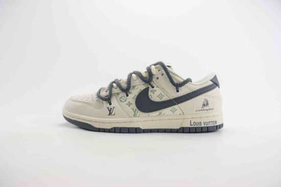 Nike SB Dunk Low x LV联名 绑带解构 货号:SJ2068-262