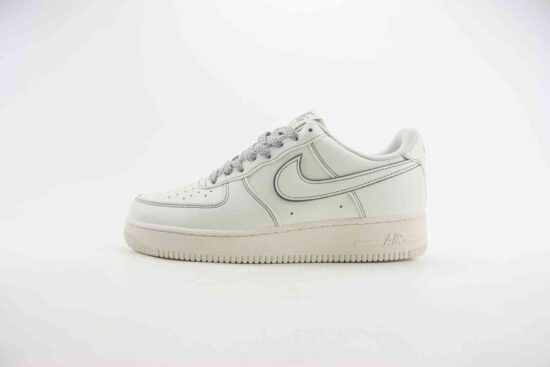 Nike Air Force 1 低帮 空军 米白灰 CW2288-111