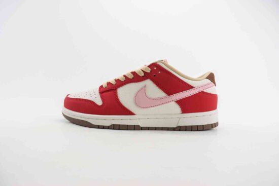 Nk SB Dunk Low 低帮休闲板鞋 情人节 白红粉 货号：FB7910-600