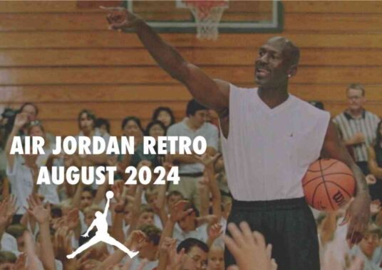 Air Jordan 2024 年 8 月发布日期