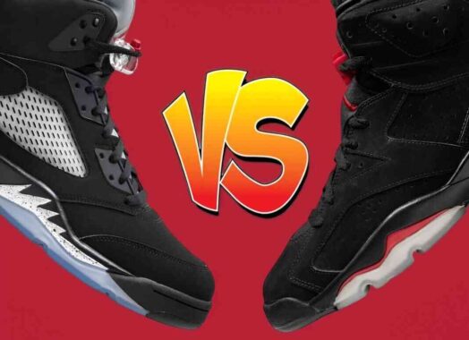 更好的发布：Air Jordan 5 “金属色 “还是 Air Jordan 6 “校队红”