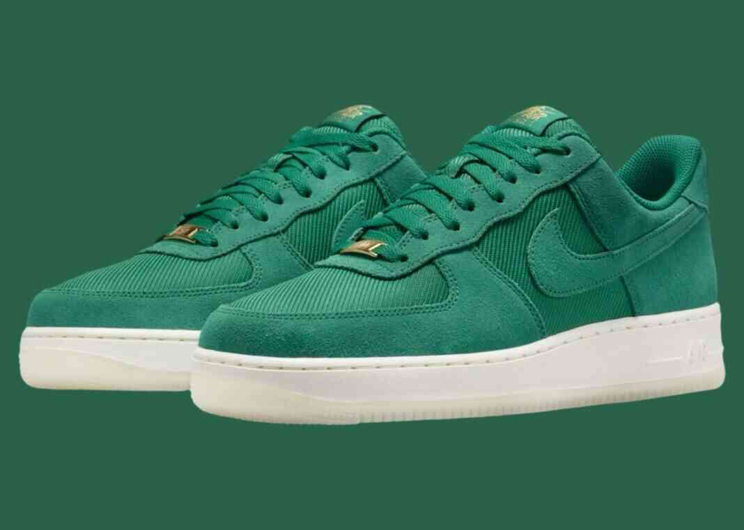 耐克 Air Force 1 Low “孔雀石 “为 2024 年假日增添奢华气息