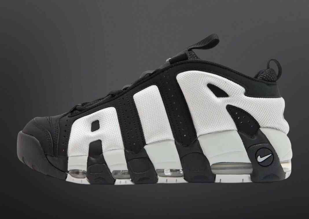 耐克 Air More Uptempo Low “黑色/烟灰色 “2024 年假日发布