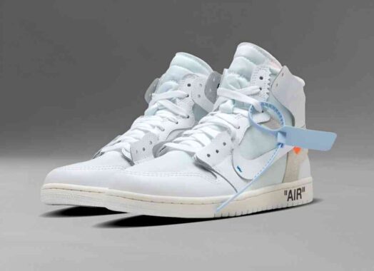 运动鞋话题：Off-White x Air Jordan 1 High OG “白色 “鞋款