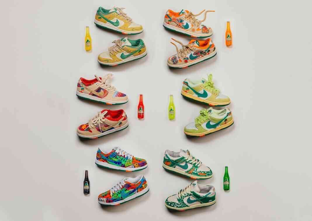 Jarritos 通过耐克 SB Dunk Low 定制赠品庆祝 74 周年庆典