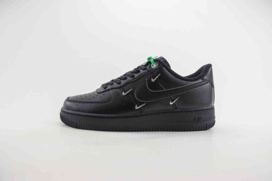 Nike Air Force 1 低帮 黑色 货号：HQ1180-001