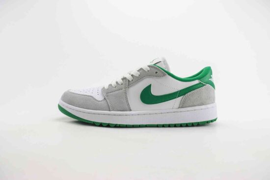 Nike Air Jordan AJ1 Low Golf 高尔夫 灰白绿 货号：DD9315-112