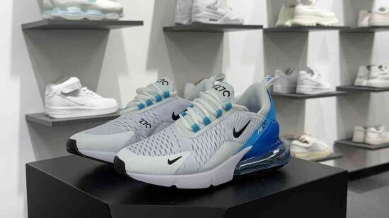 NIKE Air Max270 SE 后跟半掌高弹气垫慢跑鞋 货号：AH8050-002