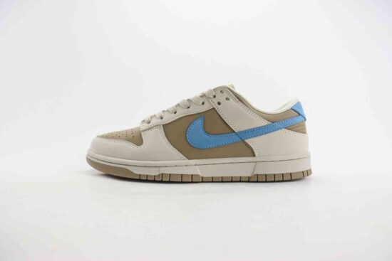 Nike SB Dunk Low 低帮休闲运动滑板板鞋 米绿蓝 货号：HQ1175-240