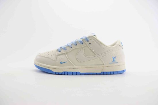 Nike SB Dunk Low x LV联名 双小勾 米蓝 货号：XX2025-322